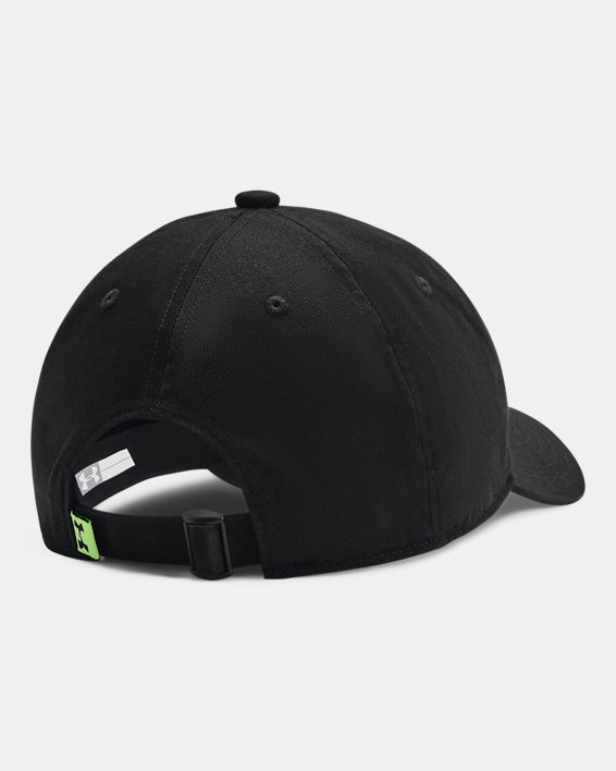 Kids' Project Rock Adjustable Cap in Black image number 1